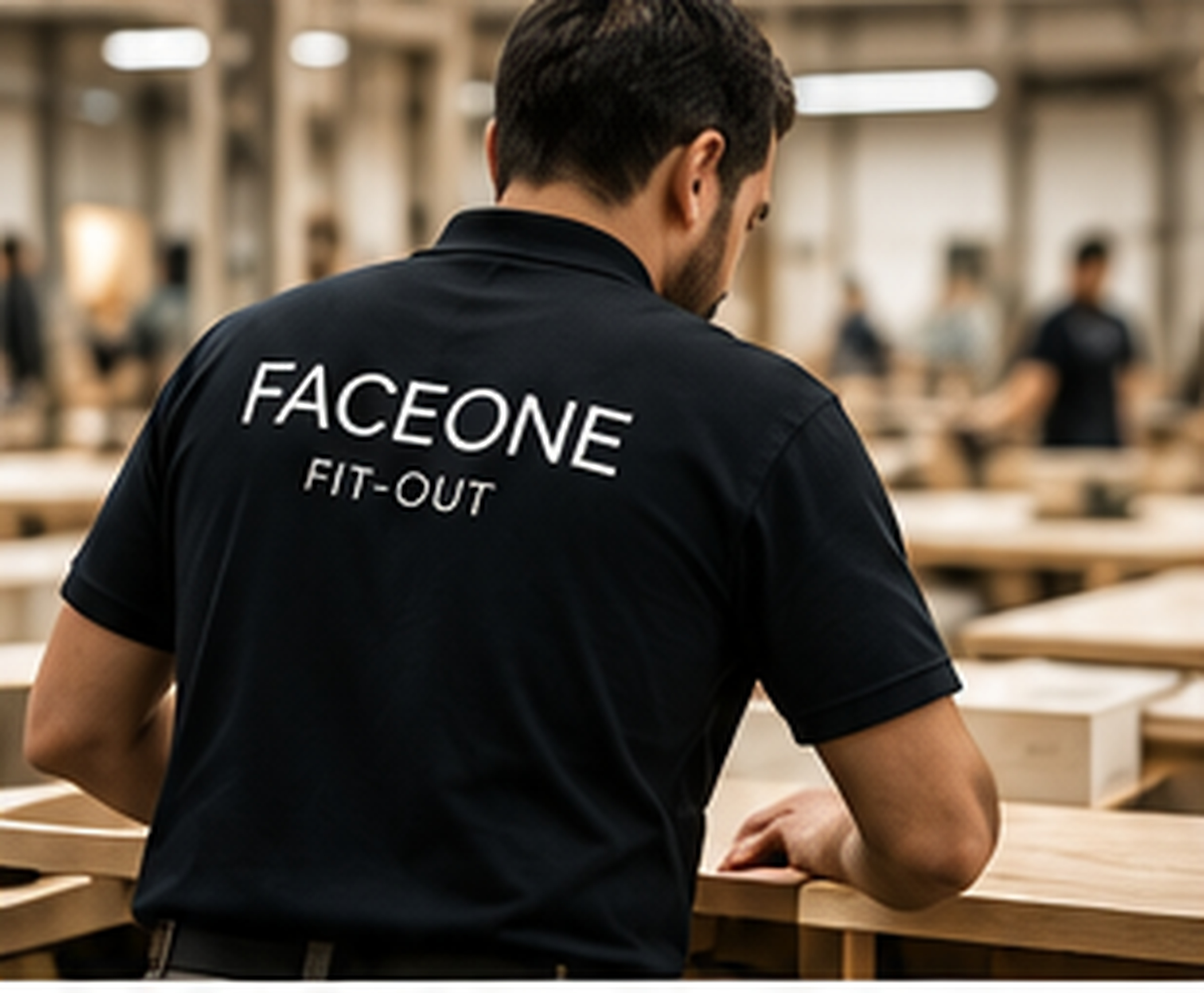 In-house workshop craftsman