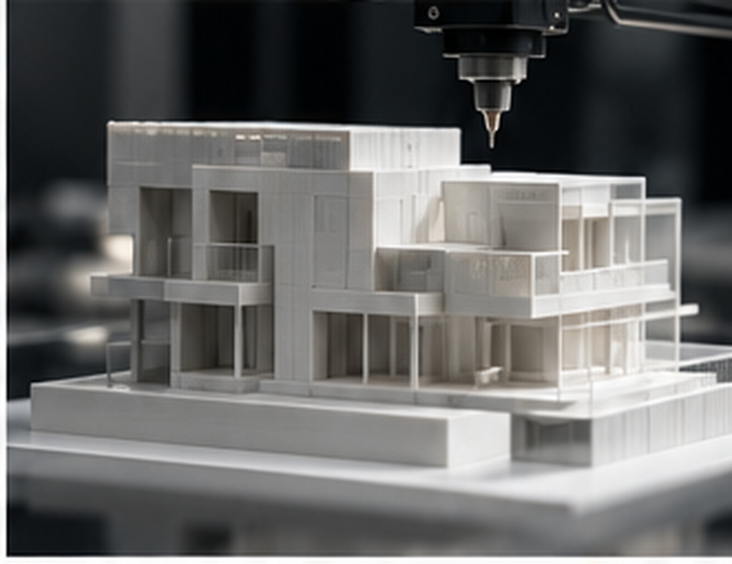 3D printed architecture model